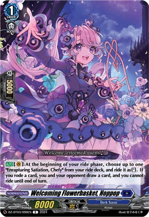 Welcoming Flowerbasket Hoppop (3099) [DZ-BT03] - Cardfight Vanguard Single