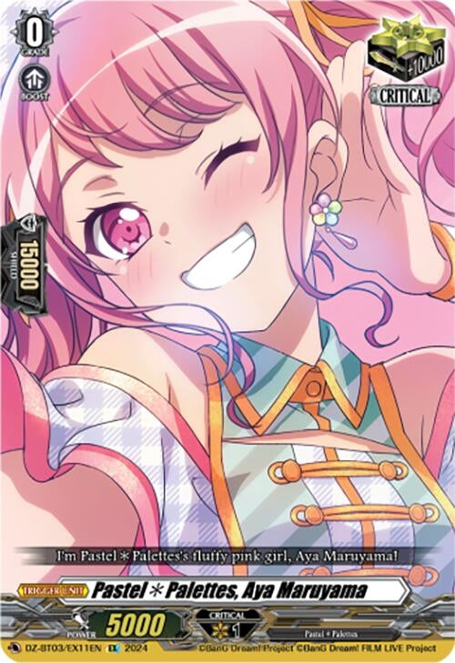 Pastel*Palettes Aya Maruyama (EX) (311) [DZ-BT03] - Cardfight Vanguard Single