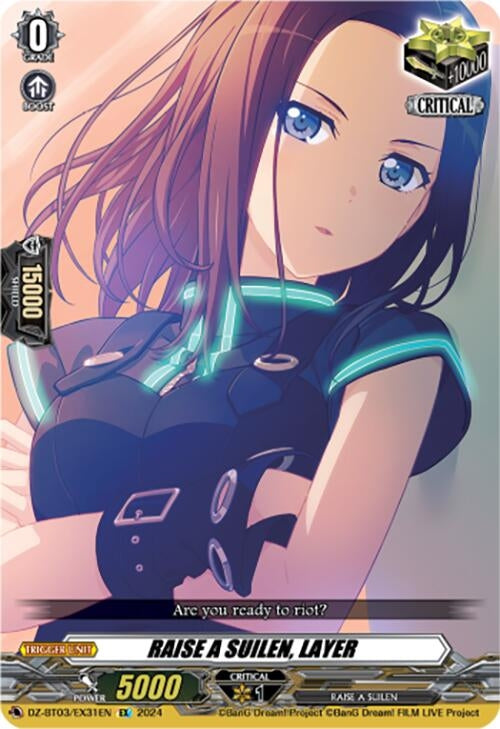 RAISE A SUILEN LAYER (EX) (331) [DZ-BT03] - Cardfight Vanguard Single