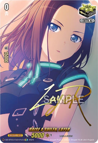 RAISE A SUILEN LAYER (EX) (Foil) (331) [DZ-BT03] - Cardfight Vanguard Single