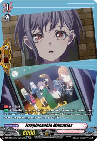 Irreplaceable Memories (EXP) (DZ-BT03/EXP02EN) (302) [DZ-BT03] - Cardfight Vanguard Single