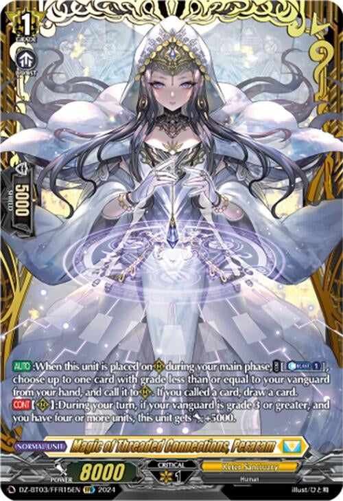 Magic of Threaded Connections Peraram (FFR) (315) [DZ-BT03] - Cardfight Vanguard Single