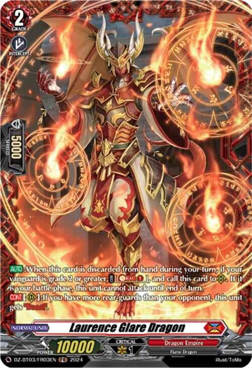 Laurence Glare Dragon (FR) (303) [DZ-BT03] - Cardfight Vanguard Single