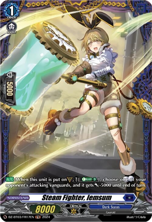 Steam Fighter Iemsum (FR) (317) [DZ-BT03] - Cardfight Vanguard Single