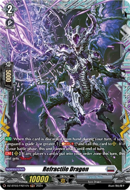 Refractile Dragon (FR) (321) [DZ-BT03] - Cardfight Vanguard Single