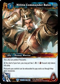 Militia Commander Balor - WoW Single