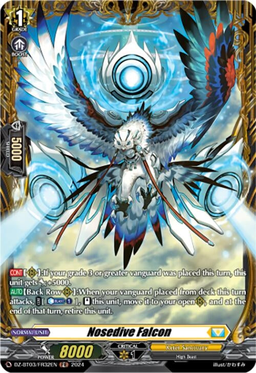 Nosedive Falcon (FR) (332) [DZ-BT03] - Cardfight Vanguard Single