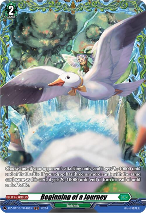 Beginning of a Journey (FR) (348) [DZ-BT03] - Cardfight Vanguard Single