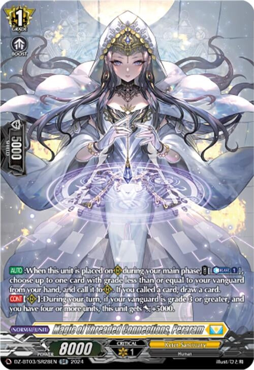 Magic of Threaded Connections Peraram (SR) (328) [DZ-BT03] - Cardfight Vanguard Single