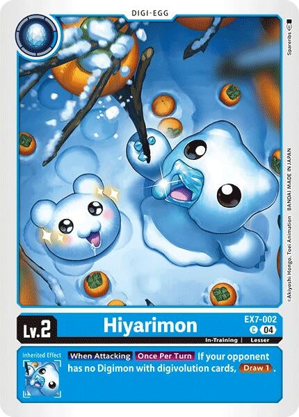 Hiyarimon (7002) [EX07] - Digimon Card Game Single