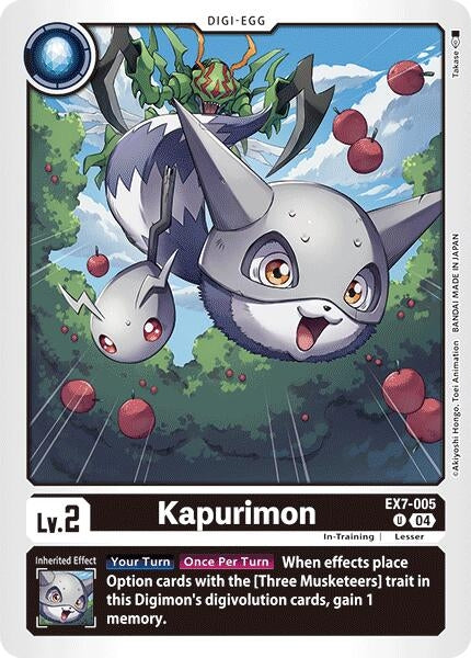 Kapurimon (7005) [EX07] - Digimon Card Game Single