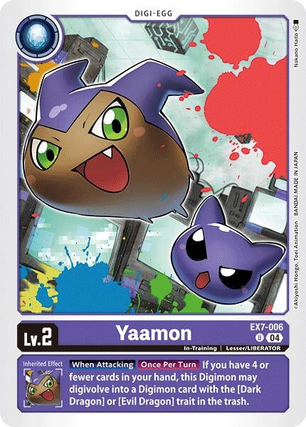 Yaamon (7006) [EX07] - Digimon Card Game Single