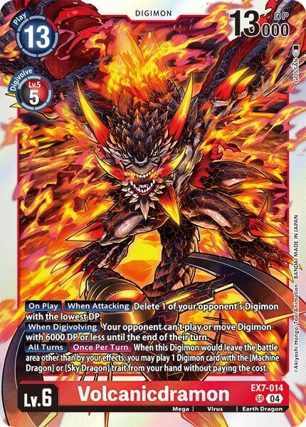 Volcanicdramon (7014) [EX07] - Digimon Card Game Single