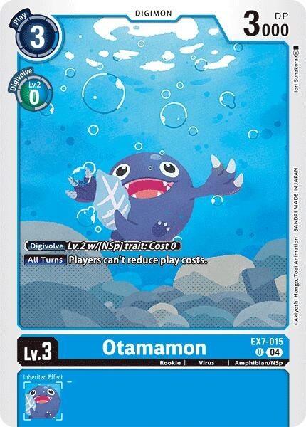 Otamamon (7015) [EX07] - Digimon Card Game Single