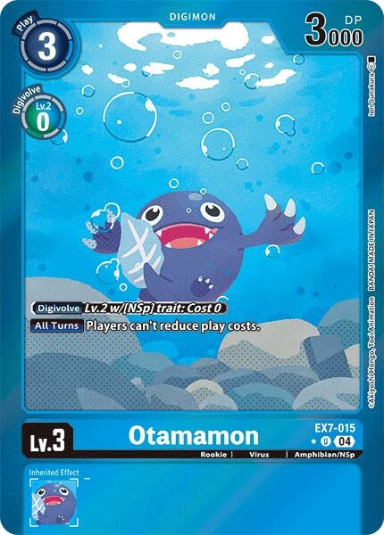 Otamamon (Foil) (7015) [EX07] - Digimon Card Game Single