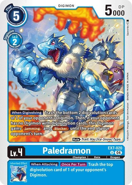 Paledramon (7020) [EX07] - Digimon Card Game Single