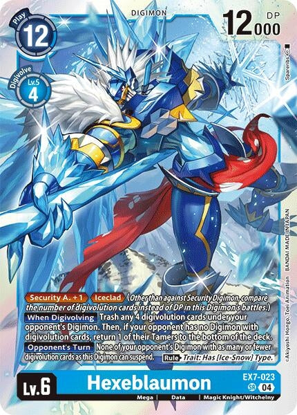 Hexeblaumon (7023) [EX07] - Digimon Card Game Single