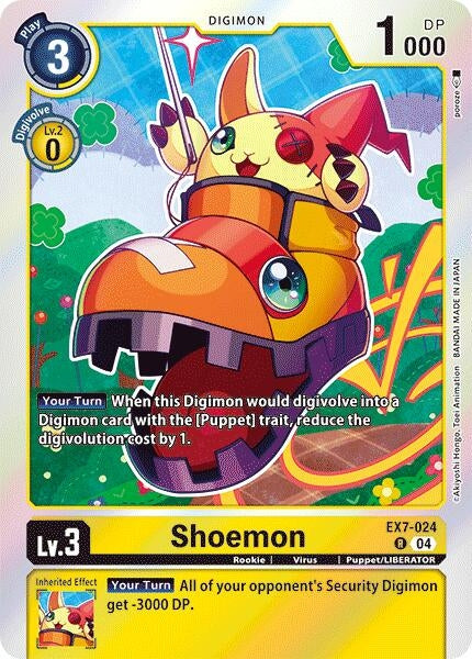 Shoemon (7024) [EX07] - Digimon Card Game Single