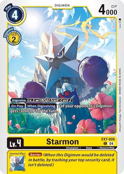 Starmon (7026) [EX07] - Digimon Card Game Single