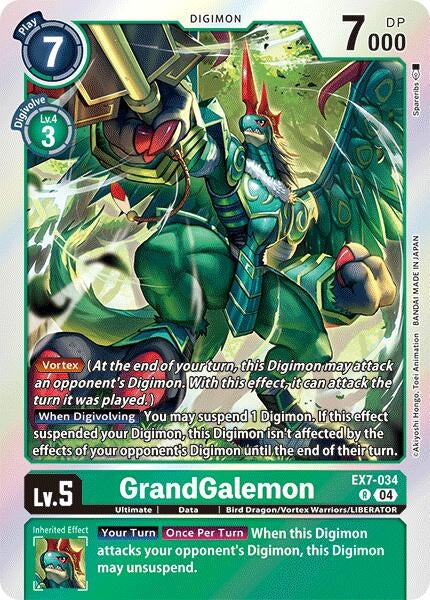 GrandGalemon (7034) [EX07] - Digimon Card Game Single