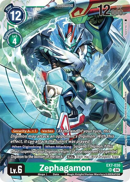 Zephagamon (7036) [EX07] - Digimon Card Game Single