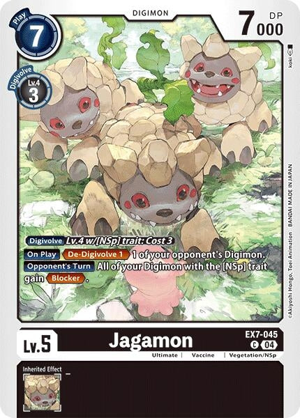 Jagamon (7045) [EX07] - Digimon Card Game Single