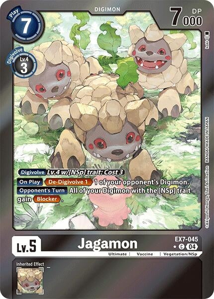 Jagamon (Foil) (7045) [EX07] - Digimon Card Game Single