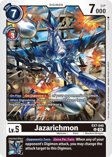 Jazarichmon (7046) [EX07] - Digimon Card Game Single