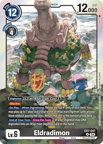Eldradimon (7047) [EX07] - Digimon Card Game Single