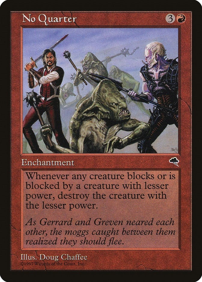 No Quarter (193) [TMP] - MTG Single
