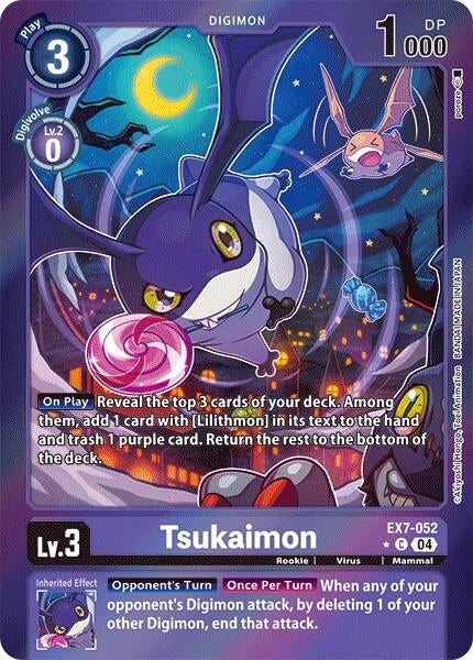 Tsukaimon (Foil) (7052) [EX07] - Digimon Card Game Single