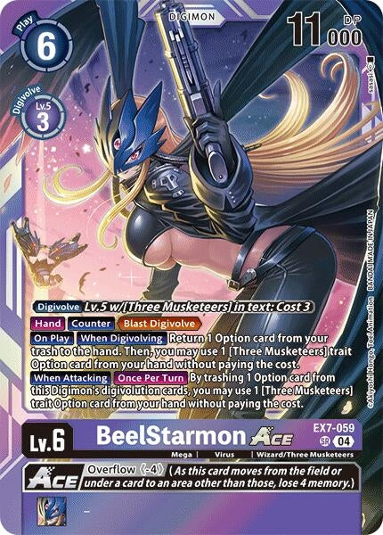 BeelStarmon ACE (7059) [EX07] - Digimon Card Game Single