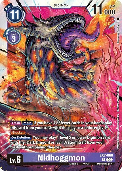 Nidhoggmon (7060) [EX07] - Digimon Card Game Single