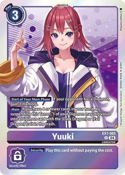 Yuuki (7065) [EX07] - Digimon Card Game Single