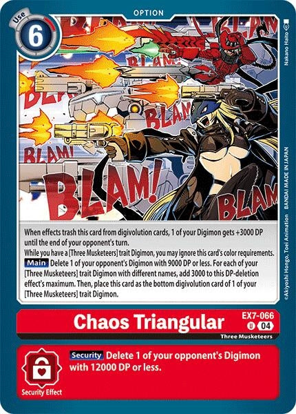 Chaos Triangular (7066) [EX07] - Digimon Card Game Single