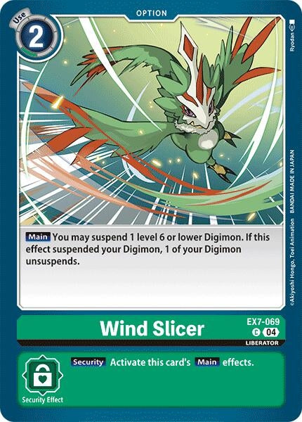 Wind Slicer (7069) [EX07] - Digimon Card Game Single