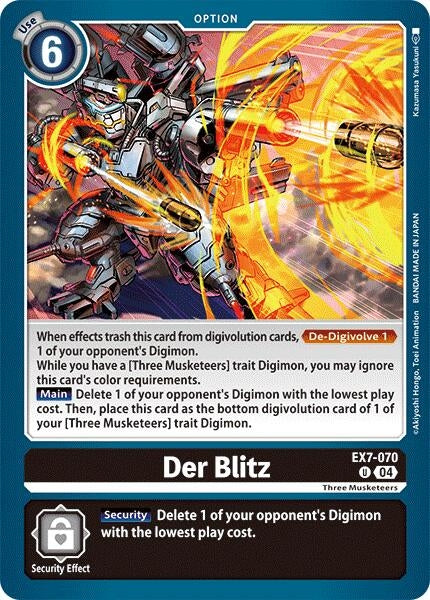 Der Blitz (7070) [EX07] - Digimon Card Game Single