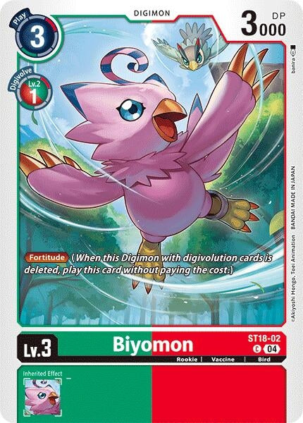 Biyomon (1802) [ST18] - Digimon Card Game Single