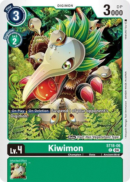 Kiwimon (1806) [ST18] - Digimon Card Game Single