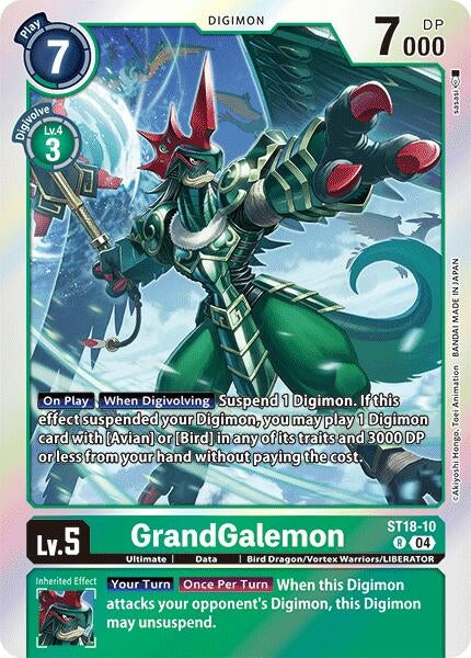 GrandGalemon (1810) [ST18] - Digimon Card Game Single