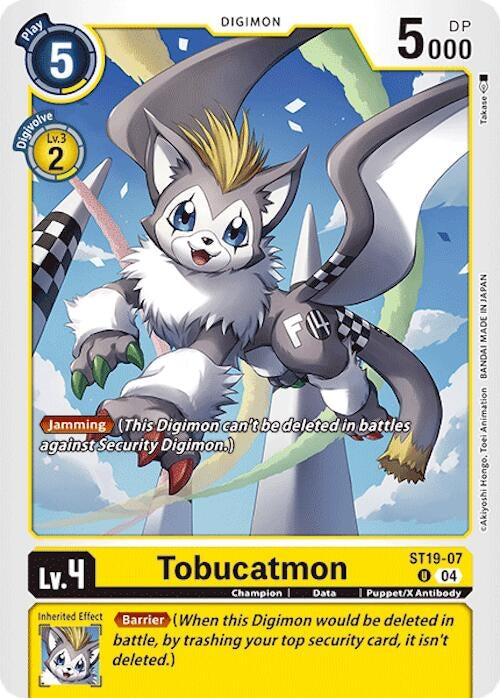 Tobucatmon (1907) [ST19] - Digimon Card Game Single