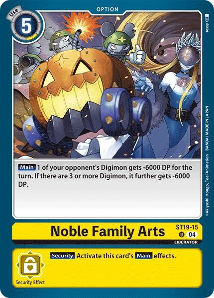 Noble Family Arts (1915) [ST19] - Digimon Card Game Single