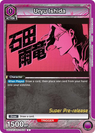Uryu Ishida (11034) [UE01ST PRE] - Union Arena Single