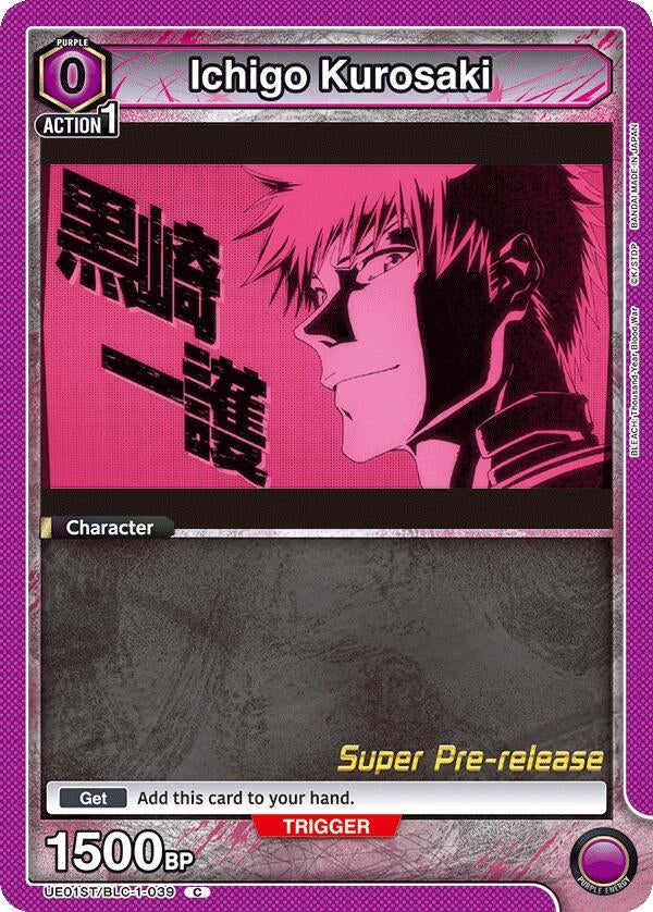 Ichigo Kurosaki (039) (11039) [UE01ST PRE] - Union Arena Single