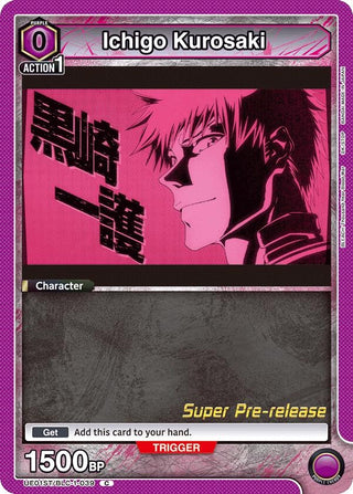 Ichigo Kurosaki (039) (11039) [UE01ST PRE] - Union Arena Single