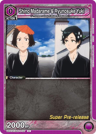 Shino Madarame & Ryunosuke Yuki (11107) [UE01ST PRE] - Union Arena Single