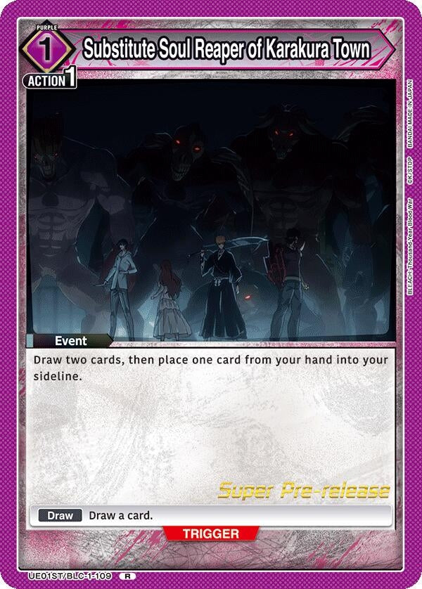 Substitute Soul Reaper of Karakura Town (11109) [UE01ST PRE] - Union Arena Single