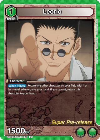 Leorio (090) (21090) [UE02ST PRE] - Union Arena Single