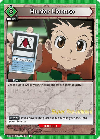 Hunter License (21099) [UE02ST PRE] - Union Arena Single