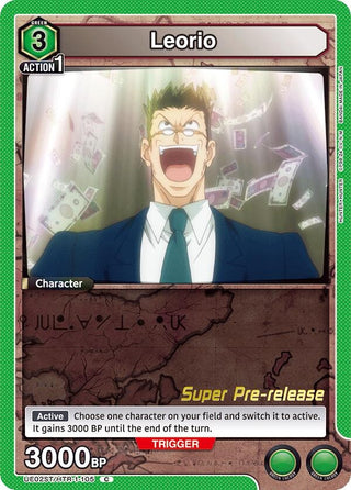 Leorio (105) (21105) [UE02ST PRE] - Union Arena Single
